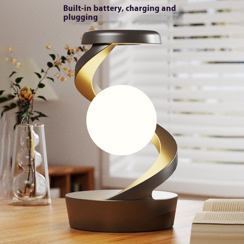 Floating Orb With Wireless Charging | Elegant and Futuristic Design Piece